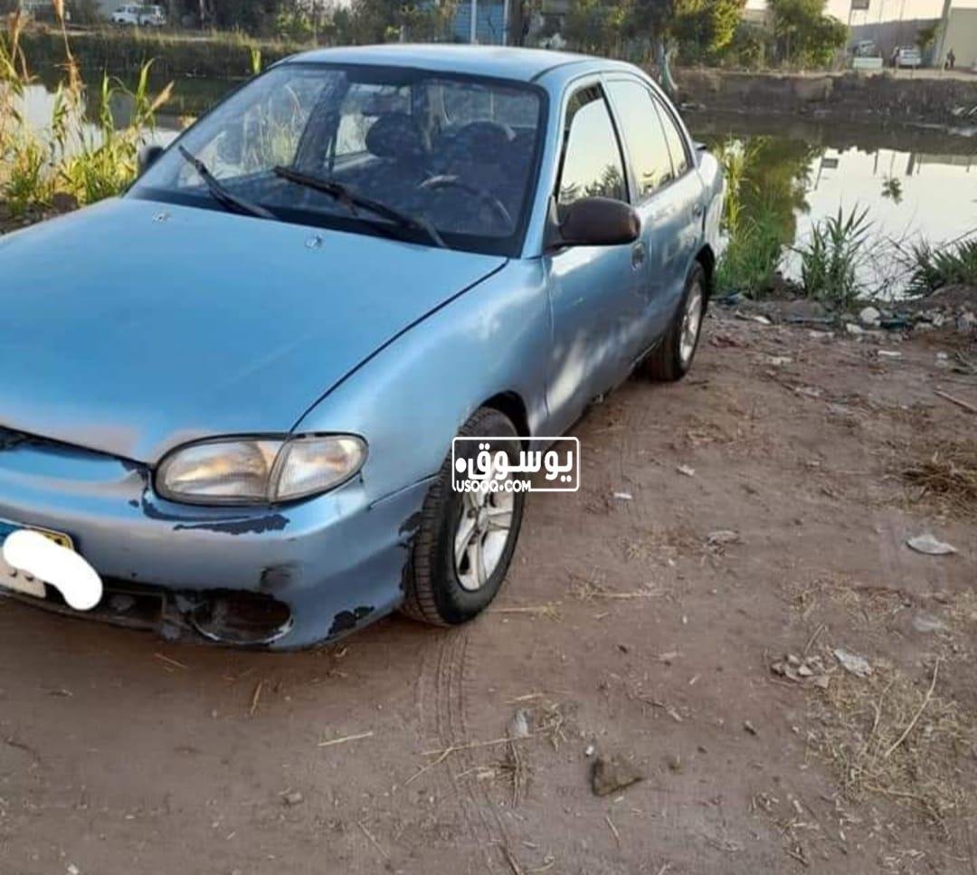 للبيع سيارة اكسنت موديل 99