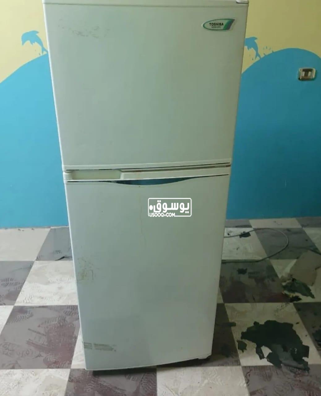 ثلاجة TOSHIBA للبيع حالتها جيدة