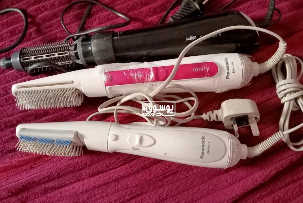 مكوة شعر بحالة ممتازة panasonic