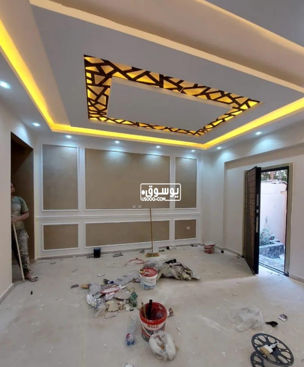 شقة للبيع دور ارضى بجنينة