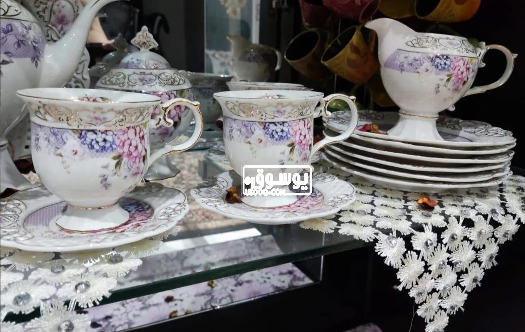 للبيع طقم شاى و جاتوة للبيع