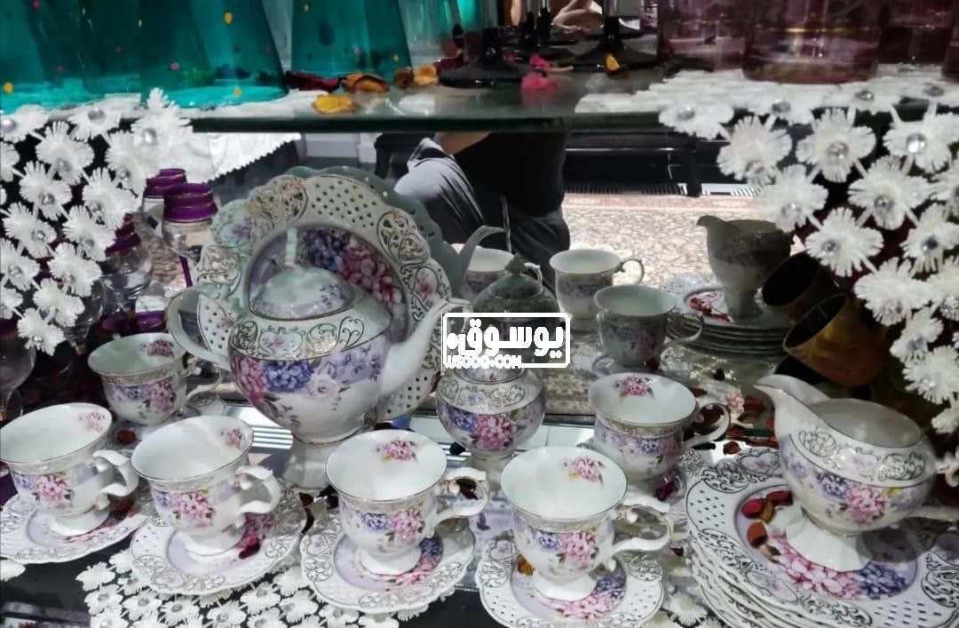 للبيع طقم شاى و جاتوة للبيع
