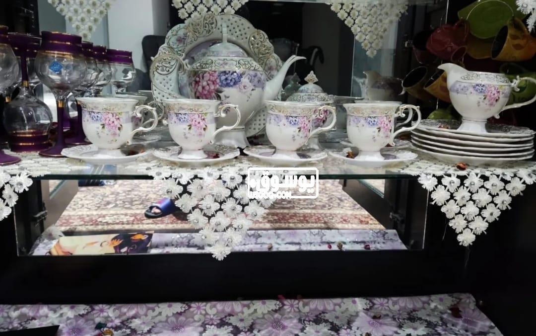 للبيع طقم شاى و جاتوة للبيع