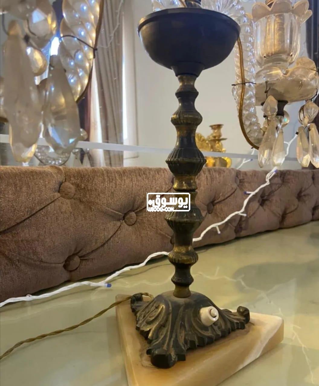 شمعيدان كرستال للبيع