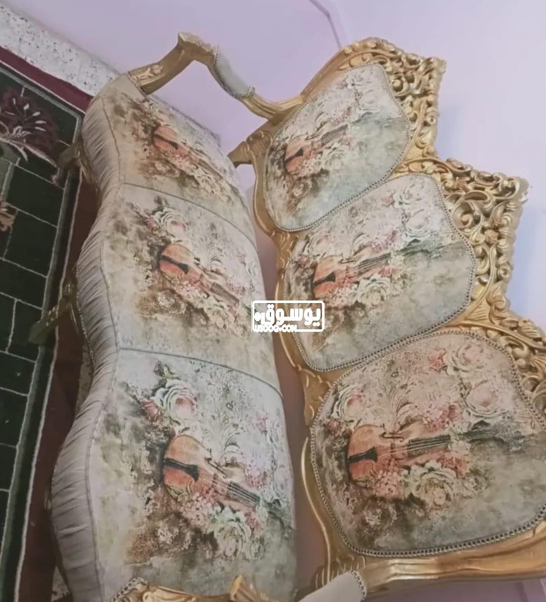 للبيع صالون مدهب شيك بالزقازيق