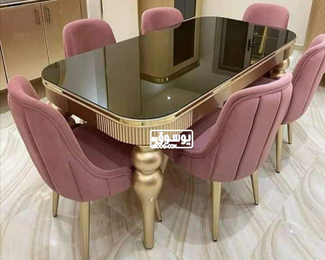 غرف سفرة عمولة بسعر لقطة فى اكتوبر الجديدة