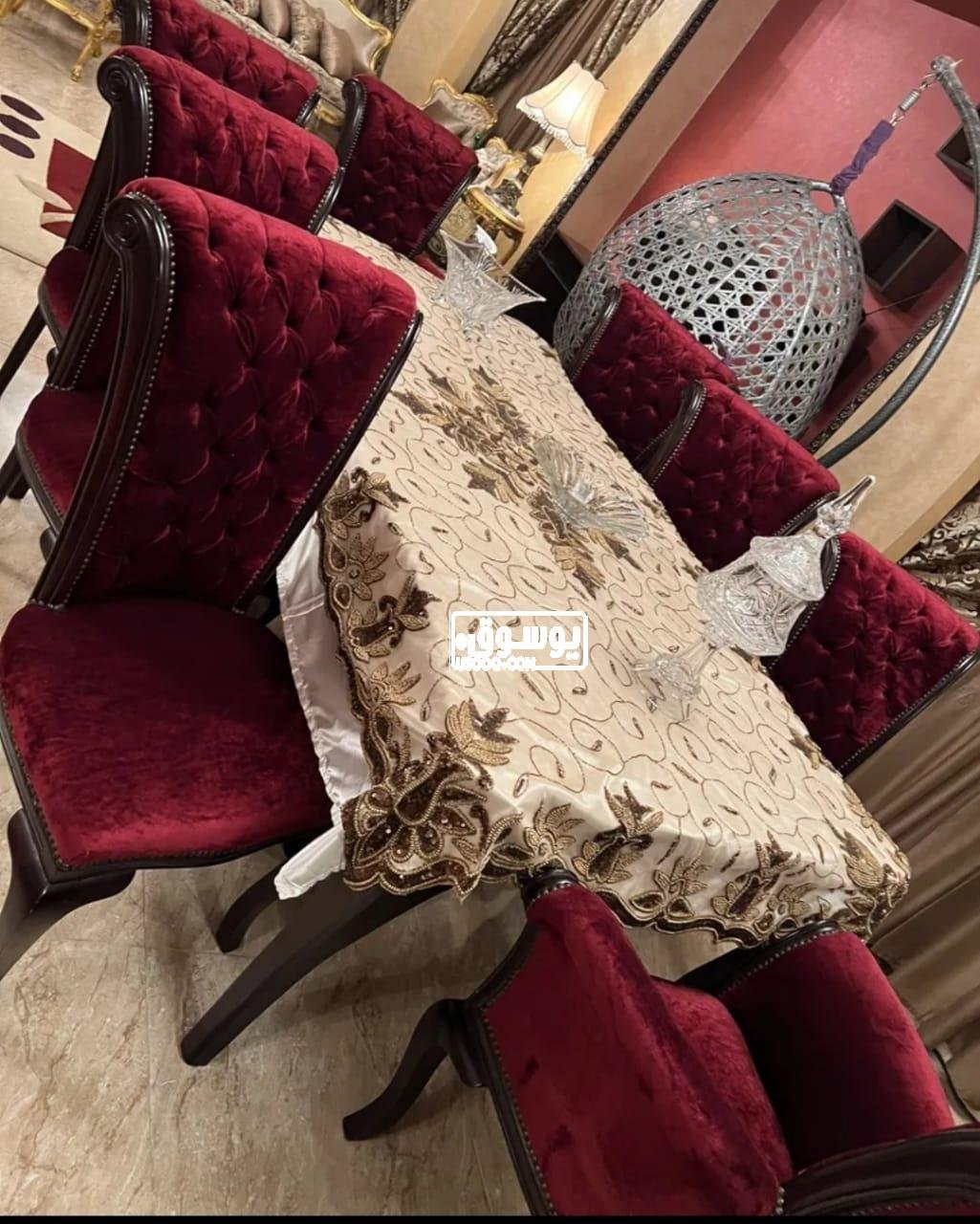 لعشاق الفخامة والاختلاف سفرة للبيع فى 6 اكتوبر