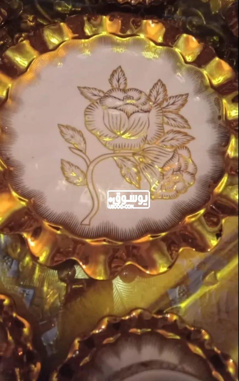 للبيع طقم شاى وجاتو مستورد فى مدينة نصر