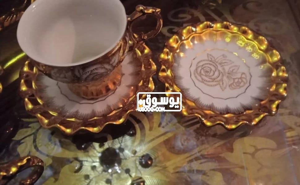 للبيع طقم شاى وجاتو مستورد فى مدينة نصر