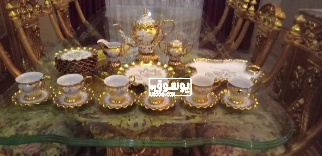 للبيع طقم شاى وجاتو مستورد فى مدينة نصر