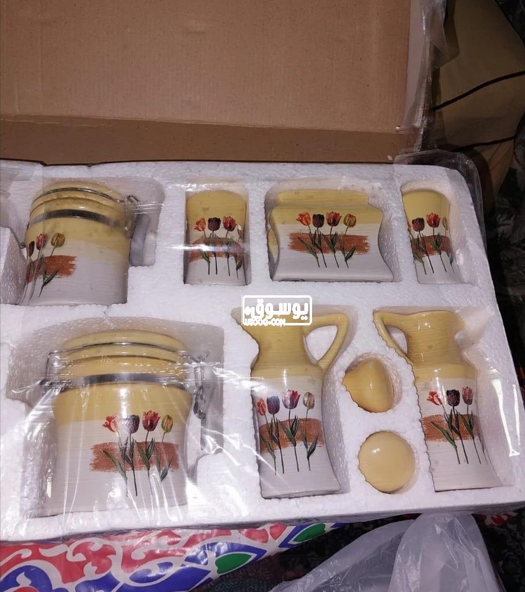 للبيع طقم صينى للتوابل فى المنشية بالاسكندرية