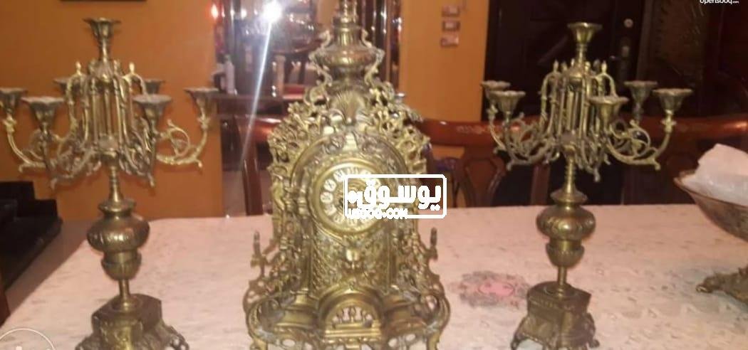 للبيع طقم شمعدان انتيك نحاس فى القاهرة الجديدة