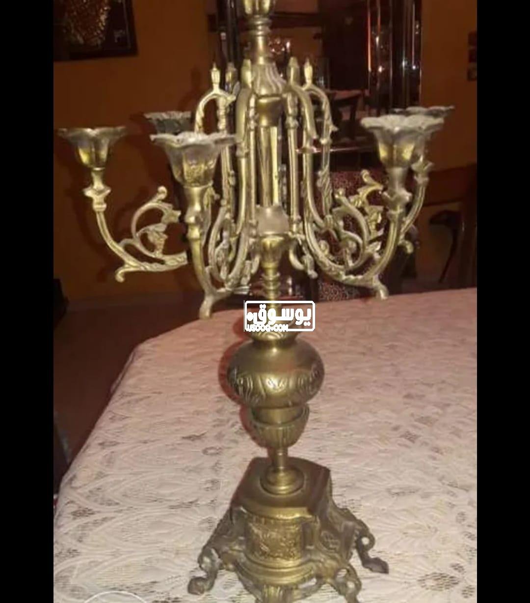 للبيع طقم شمعدان انتيك نحاس فى القاهرة الجديدة
