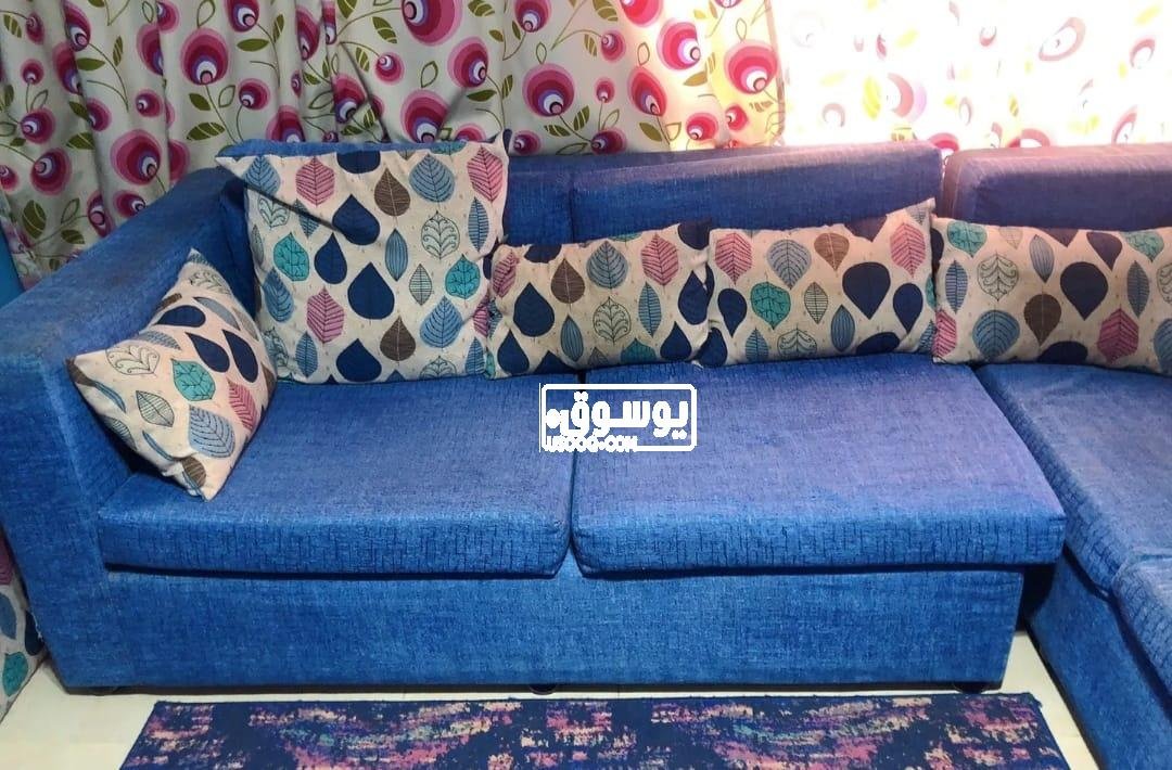 اوضة لبفينج بالاكسسوارات للبيع فى المعادى