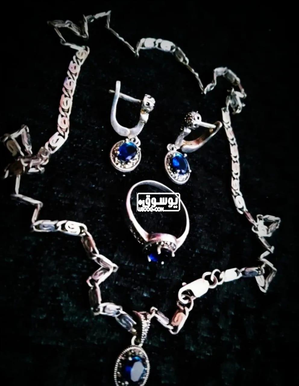 للبيع طقم كامل فضة شيك فى حدايق القبة بالقاهرة