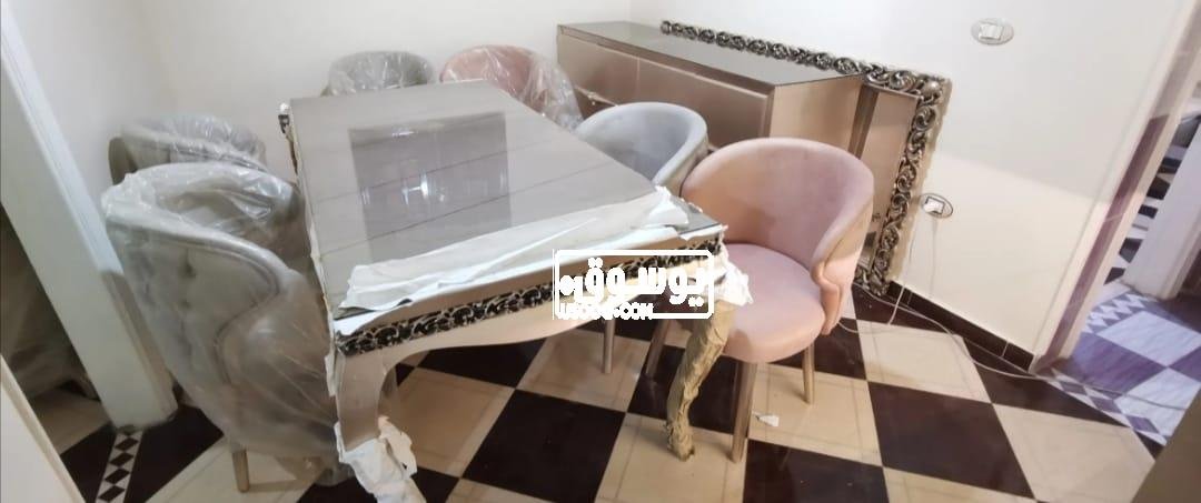 اوضة سفرة كاملة شيك للبيع فى المهندسين