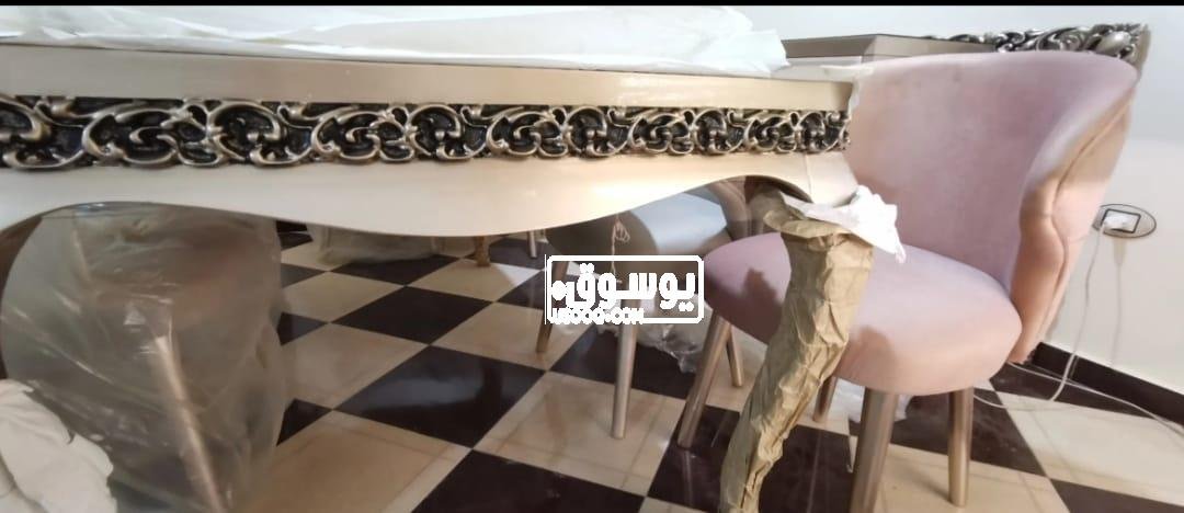 اوضة سفرة كاملة شيك للبيع فى المهندسين