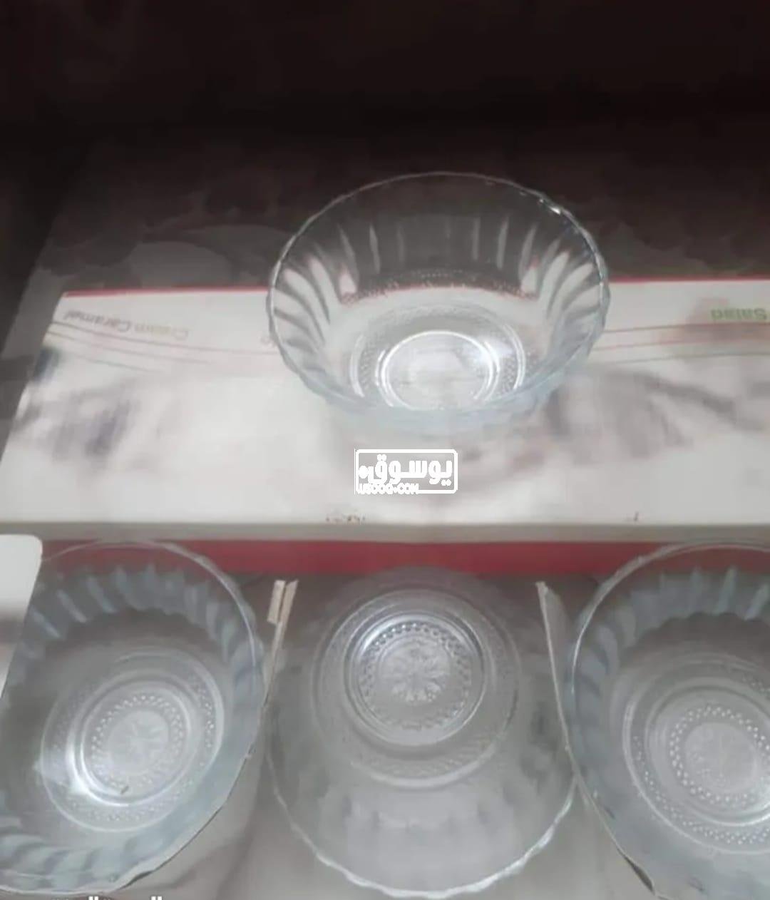 للبيع طقم اطباق ازاز متعدد الاستخدام فى حلوان بالقاهرة