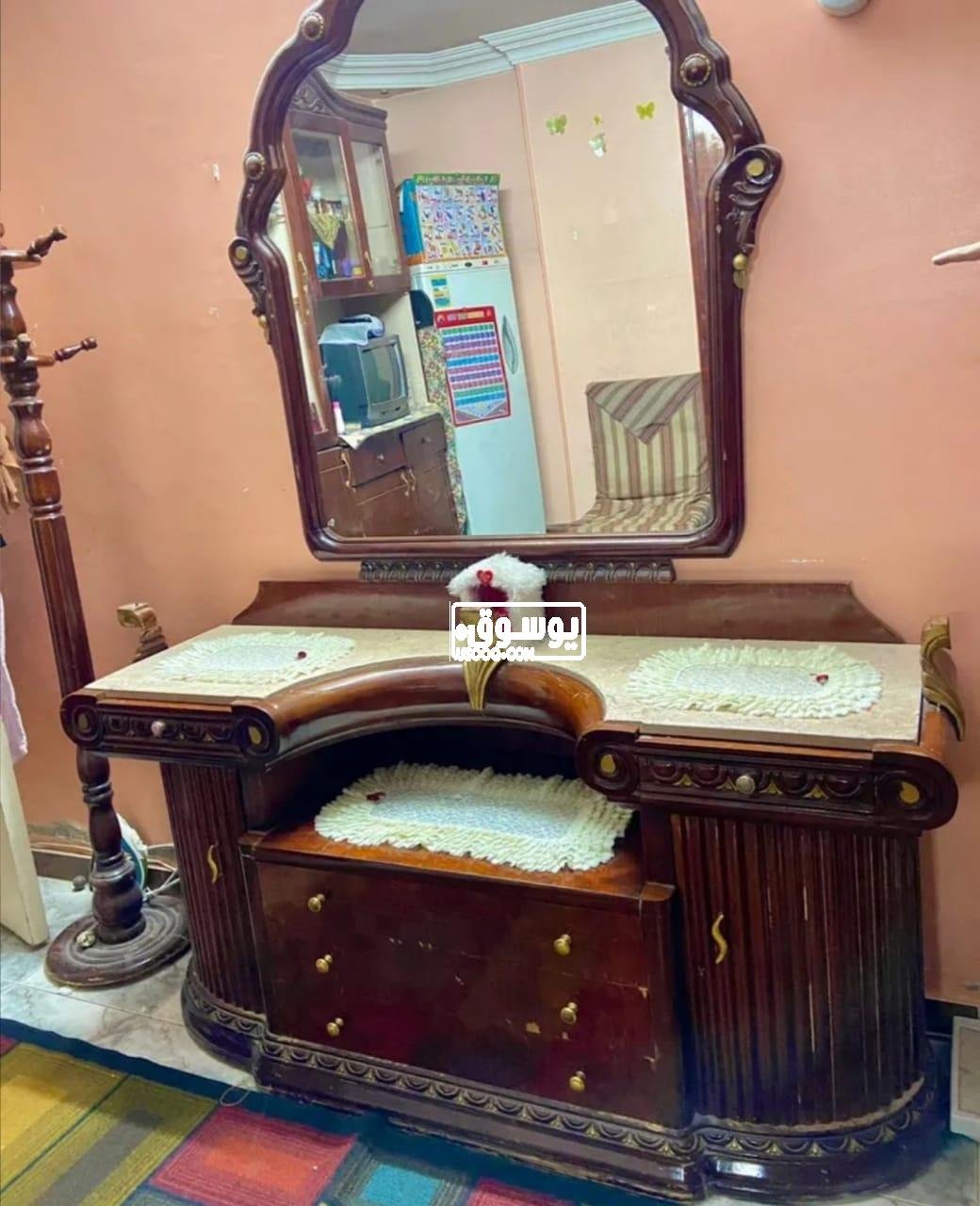 اوضة نوم للبيع كاملة مستعملة فى عزبة النخل بالقاهرة