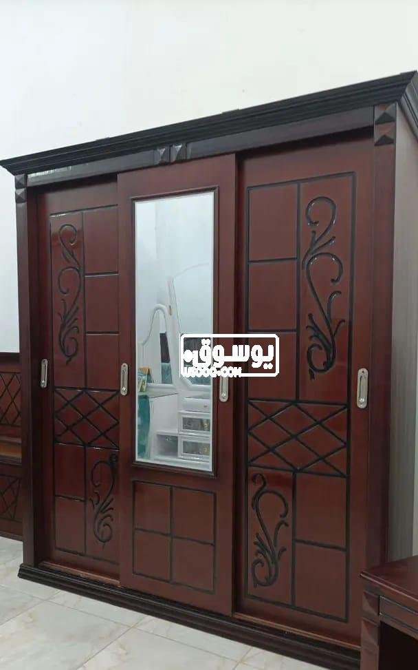 اوضة نوم شبابى كاملة جديدة للبيع فى التجمع الخامس