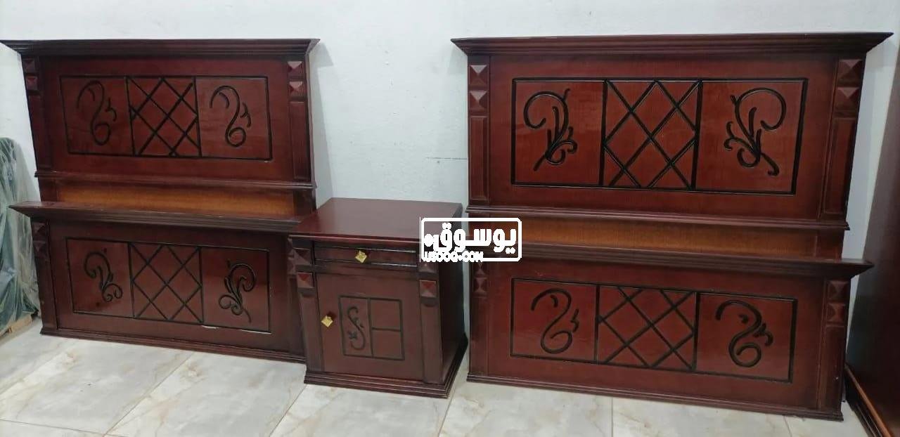 اوضة نوم شبابى كاملة جديدة للبيع فى التجمع الخامس