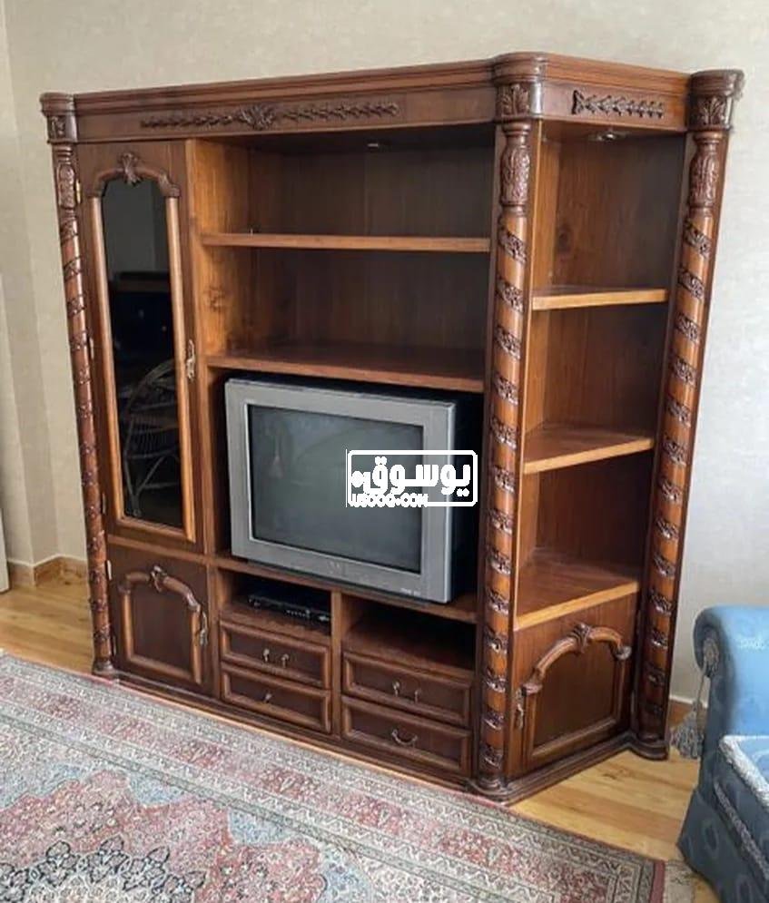 مكتبة للبيع مستعملة حالتها ممتازة فى بولكلى بالاسكندرية