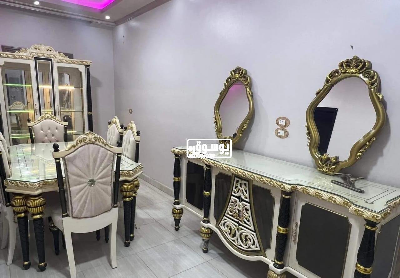 للبيع غرفة سفرة كاملة فخمة فى الزقازيق