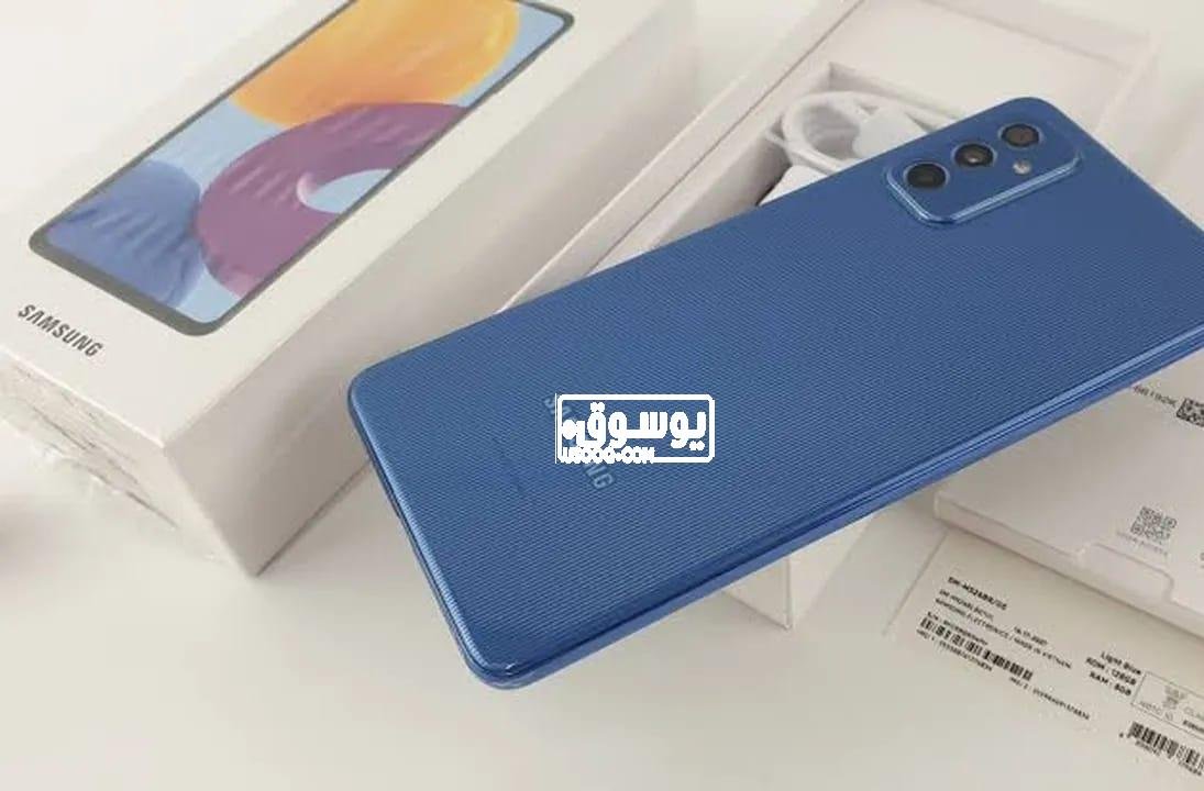 موبايل سامسونج M52 للبيع ازرق فى شبرا بالقاهرة