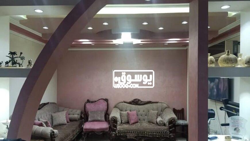 شقة للبيع تشطيب سوبر لوكس دور اول فى فيصل