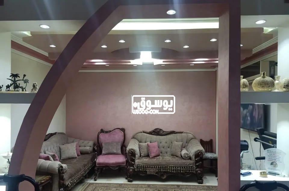 شقة للبيع تشطيب سوبر لوكس دور اول فى فيصل