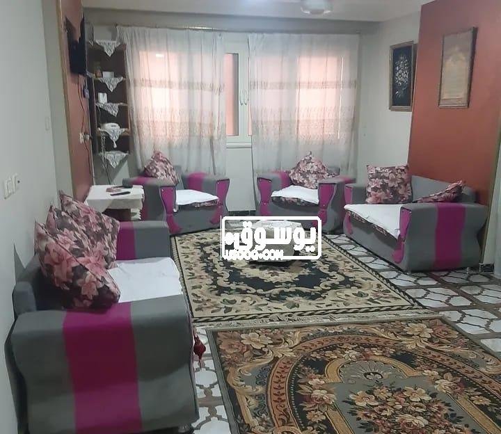 شقة مفروشة للايجار دور رابع اسانسير فى فيصل