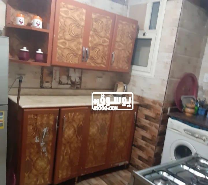 شقة مفروشة للايجار دور رابع اسانسير فى فيصل