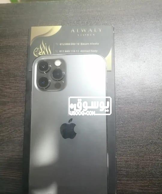 ايفون 12 برو اسود مستعمل للبيع فى فيصل