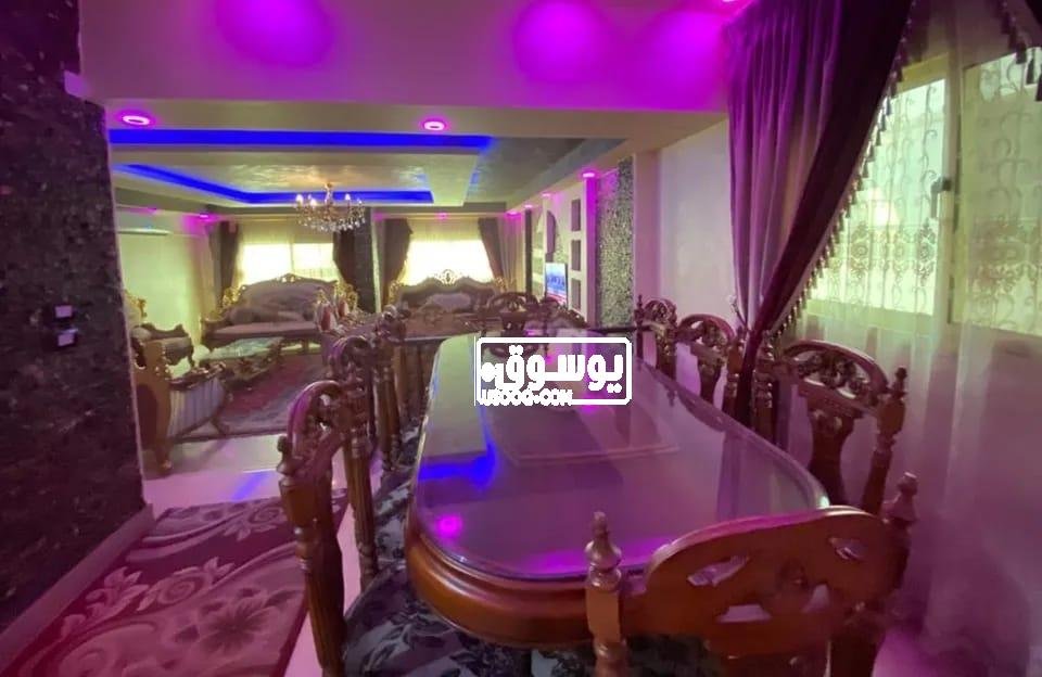 دور سادس اسانسير شقة مفروشة بالمهندسين