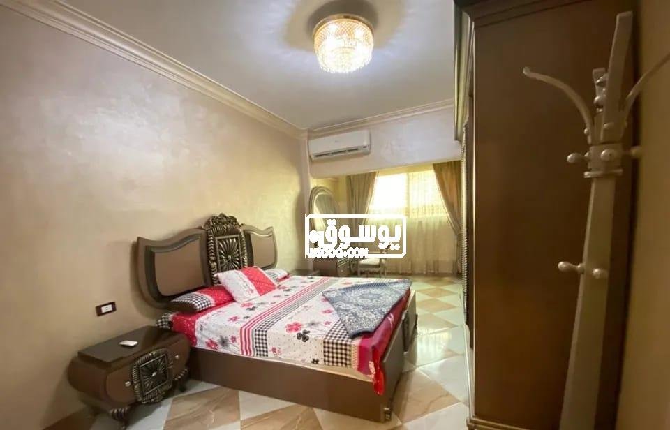 دور سادس اسانسير شقة مفروشة بالمهندسين