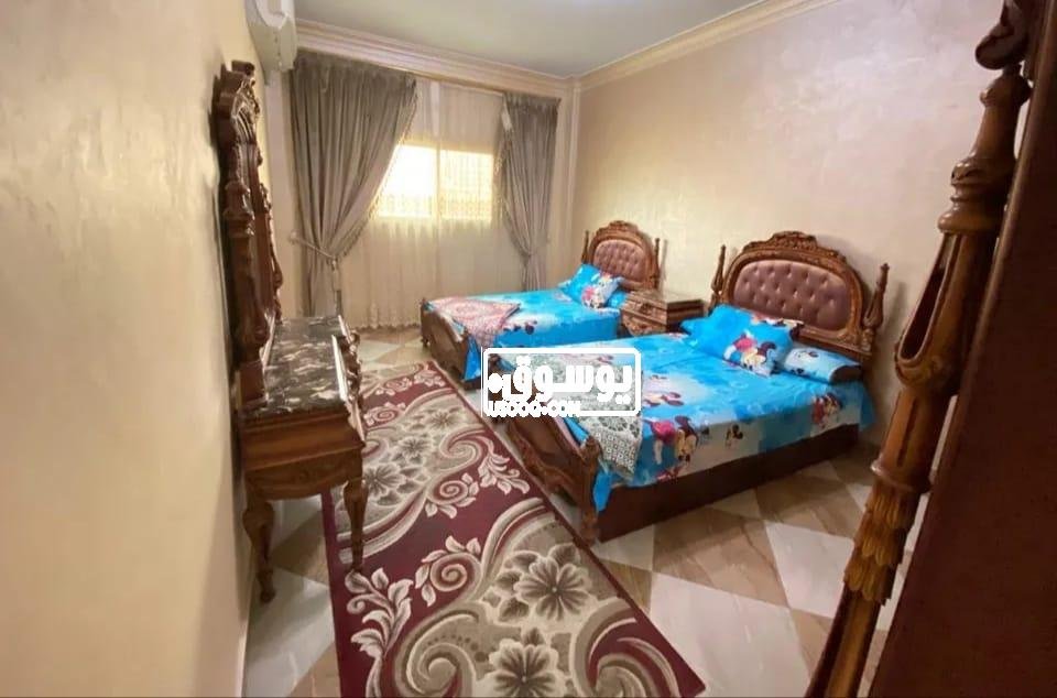 دور سادس اسانسير شقة مفروشة بالمهندسين