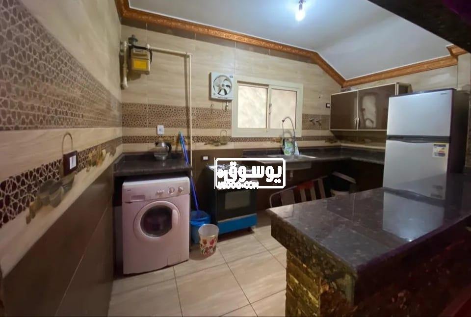 دور سادس اسانسير شقة مفروشة بالمهندسين