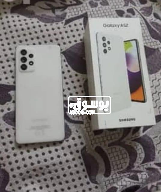 بسعر لقطة موبايل سامسونج جلاكسى A52 مستعمل فى 6 اكتوبر