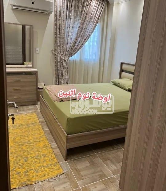 بفرش كامل مودرن شقة للايجار فى 6 اكتربر