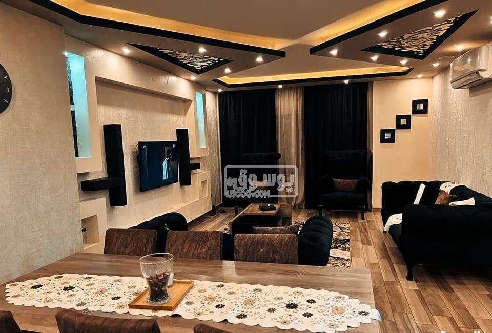 بالمهندسين شقة للايجار مفروشة فرش مودرن راقى
