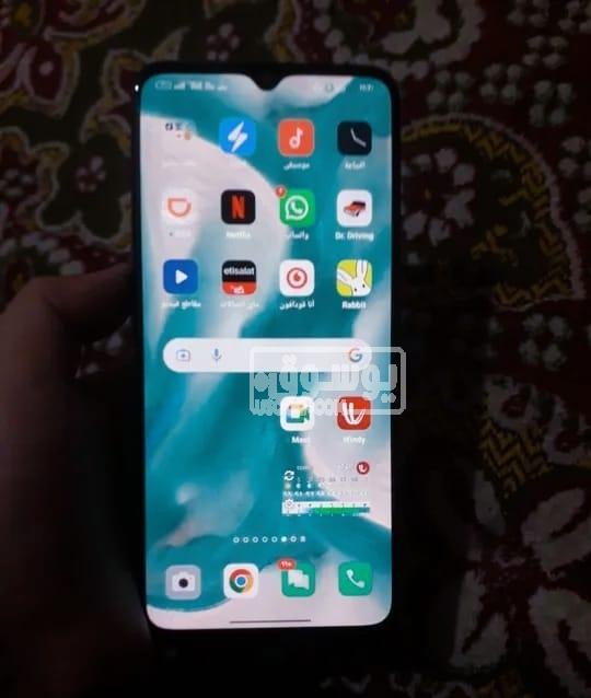 للبيع موبايل Oppo Reno 3 مستعمل 128 جيجا فى المرج بالقاهرة