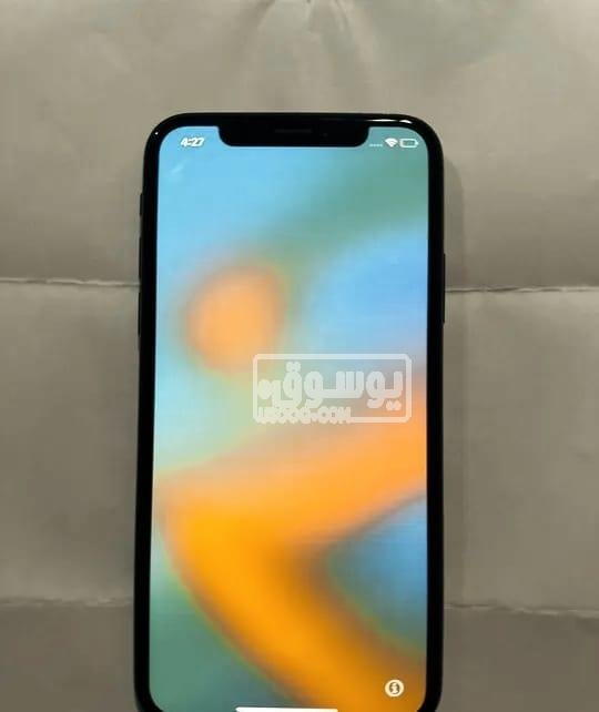 للبيع تلفون ايفون اكس اسود مستعمل فى التجمع الخامس