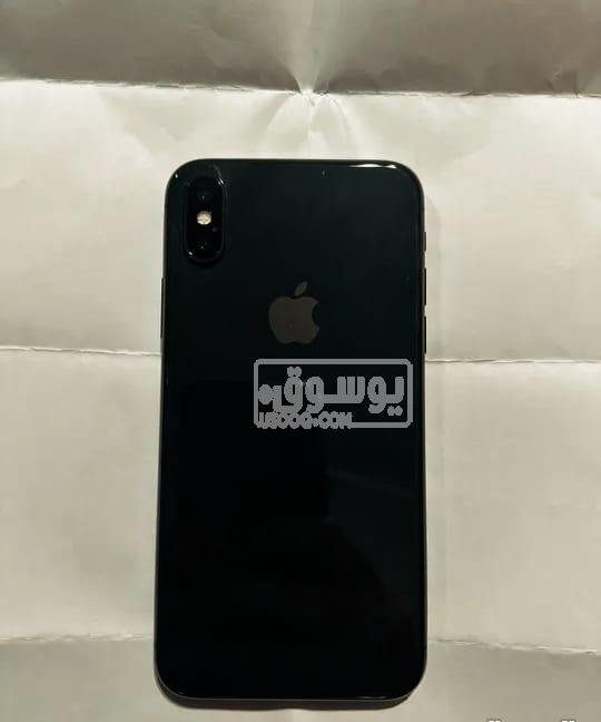 للبيع تلفون ايفون اكس اسود مستعمل فى التجمع الخامس