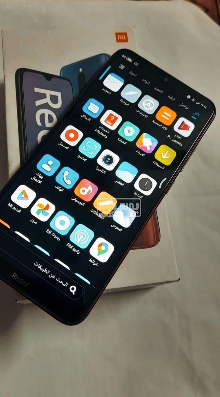 للبيع موبايل Redmi 8 بمشتملاتة الاصلية فى فيصل