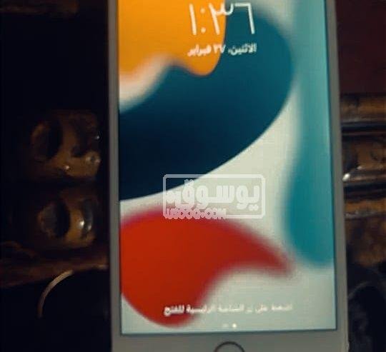للبيع موبايل i phone 6S Plus حالتة فوق الممتازة فى شبرا