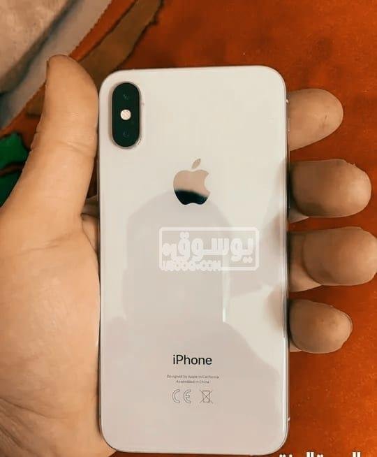 للبيع تلفون ايفون اكس اس معاه كل مشتملاتة فى الهرم