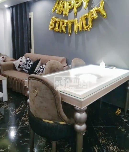 للايجار اليومى شقة مفروشة فى وسط كل الخدمات فى 6 اكتوبر