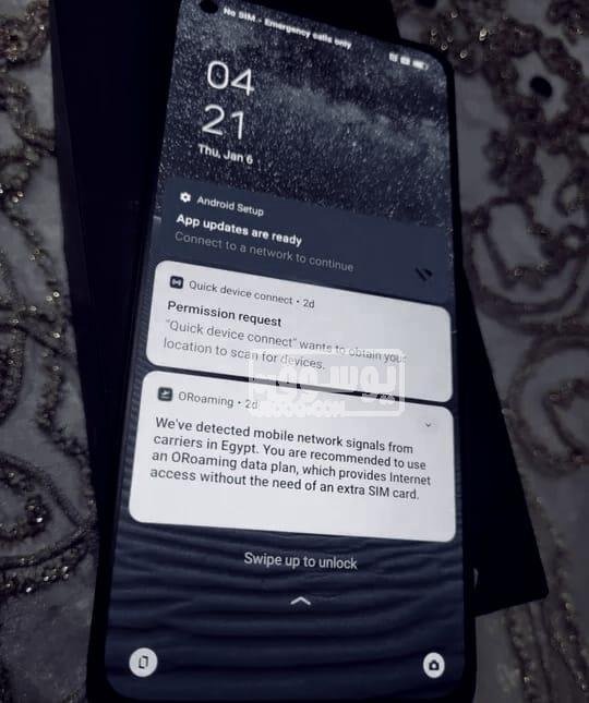 للبيع موبايل اوبو رينو 6 كسر زيرو وارد من الخارج بمدينة نصر