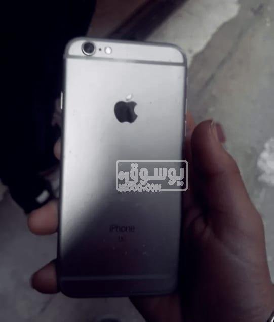 للبيع موبايل مستعل i phone 6s فى فيصل بالجيزة
