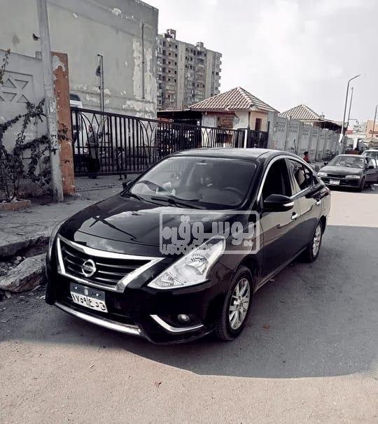 للبيع سيارة نيسان صنى اوتوماتيك مكيفة فى الحلمية بالقاهرة